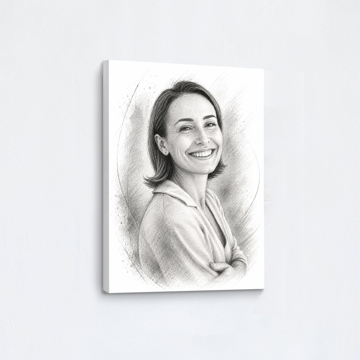 Custom Pencil Sketch Portrait