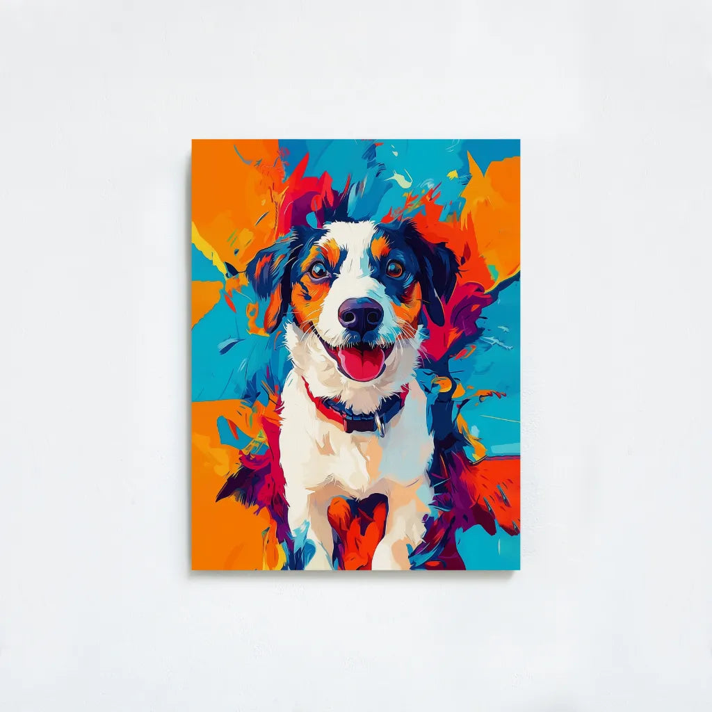 Custom Abstract Art Pet Portrait