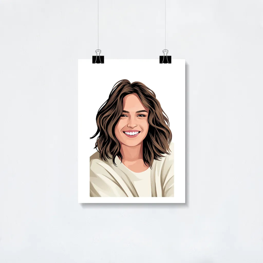 Custom Modern Portrait poster