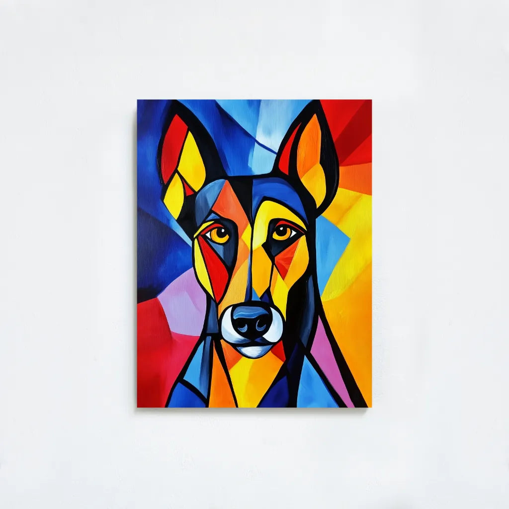 Custom Picasso Style Pet Portrait