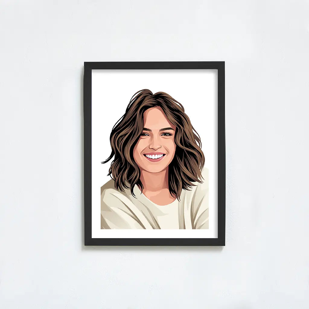 Custom female modern portrait