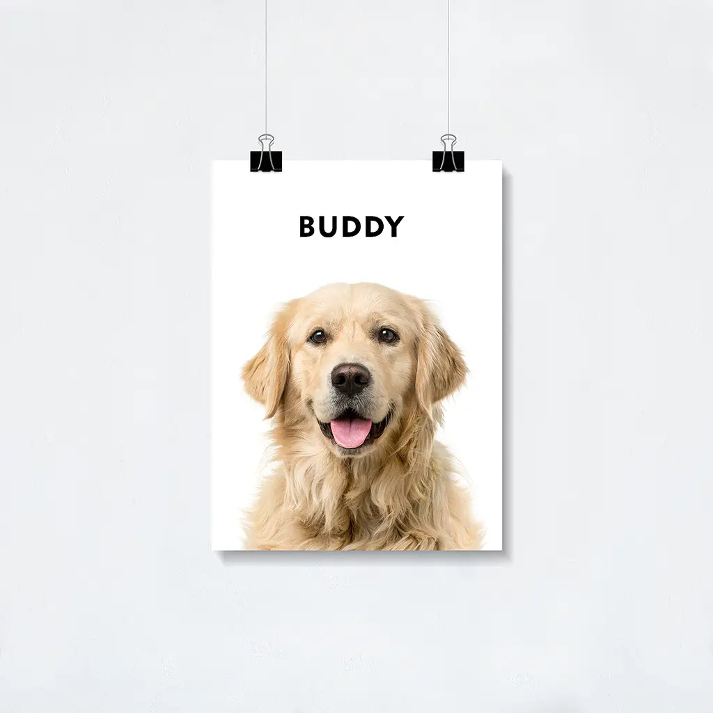 Custom Realistic Pet Portrait