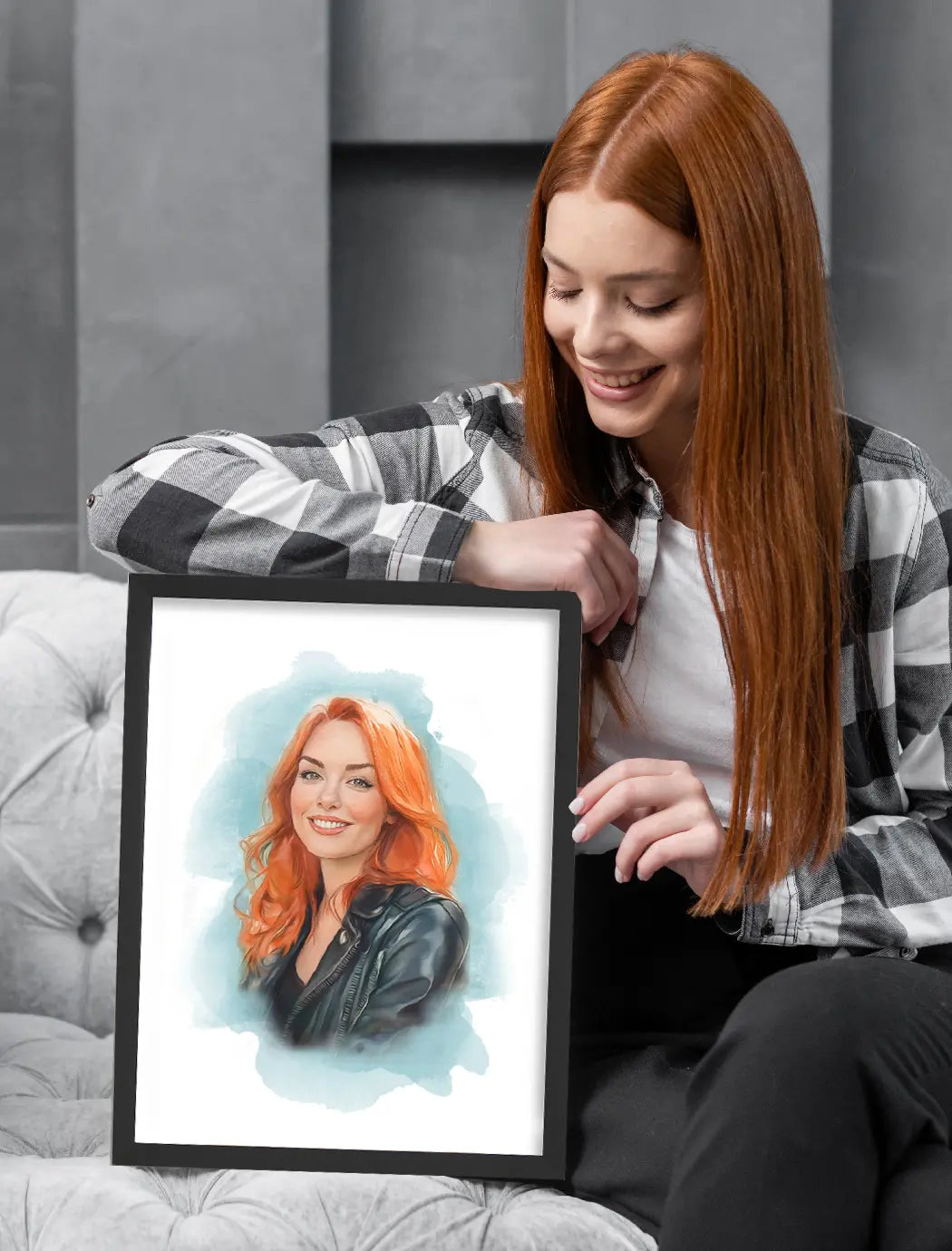 Watercolor portraits