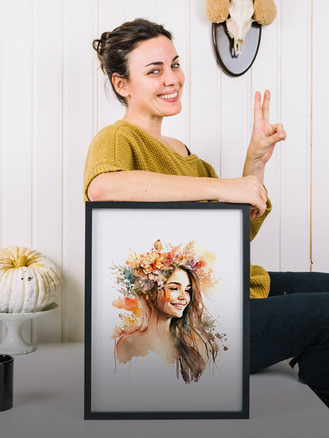 Watercolor portraits