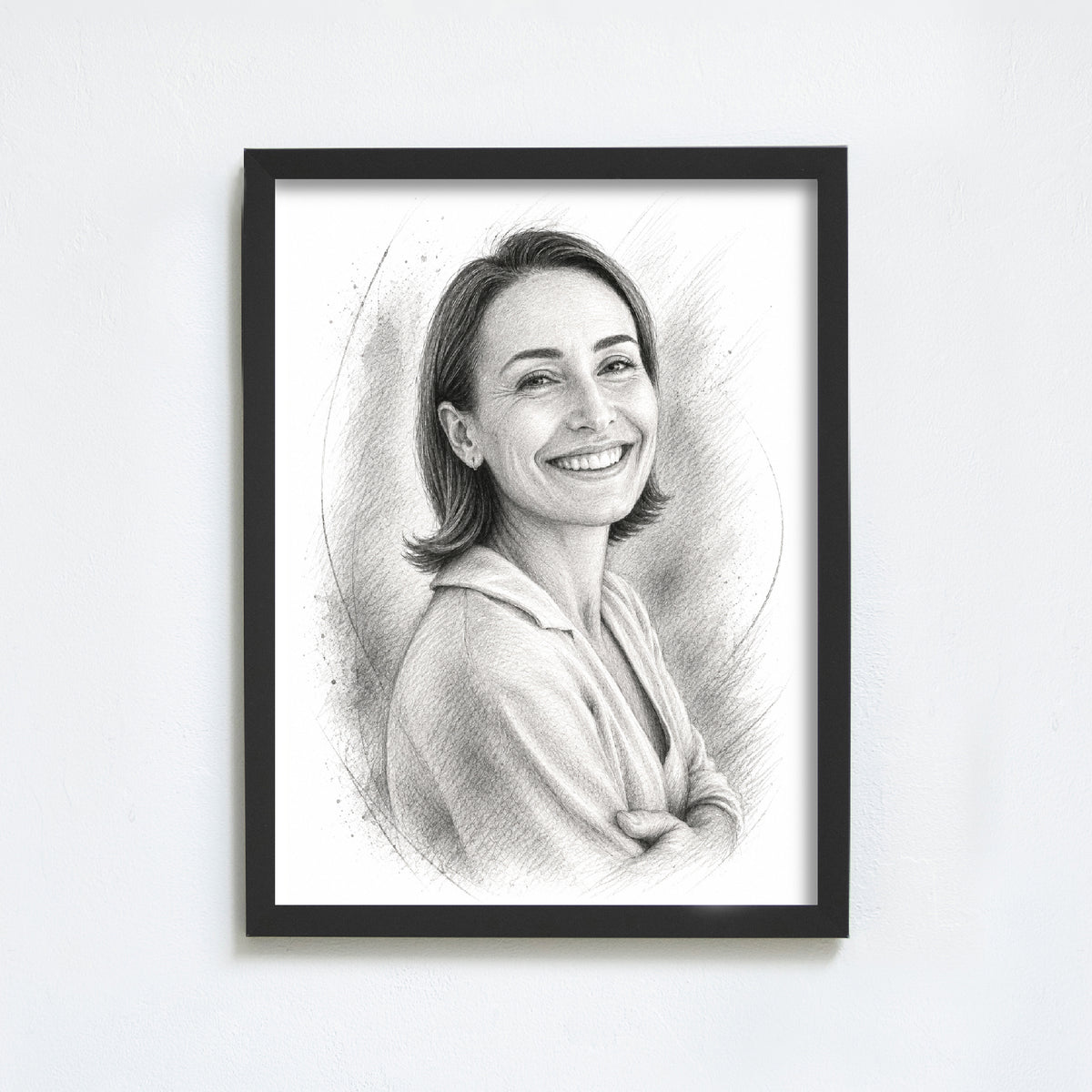 Custom Pencil Sketch Portrait
