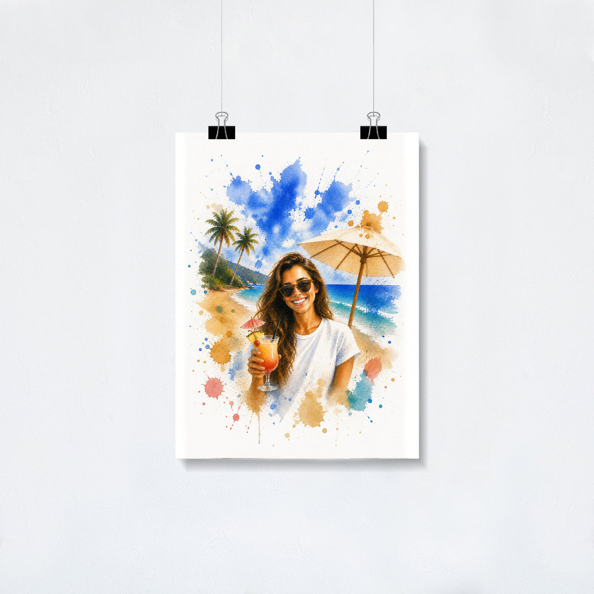 Custom Watercolor Portrait