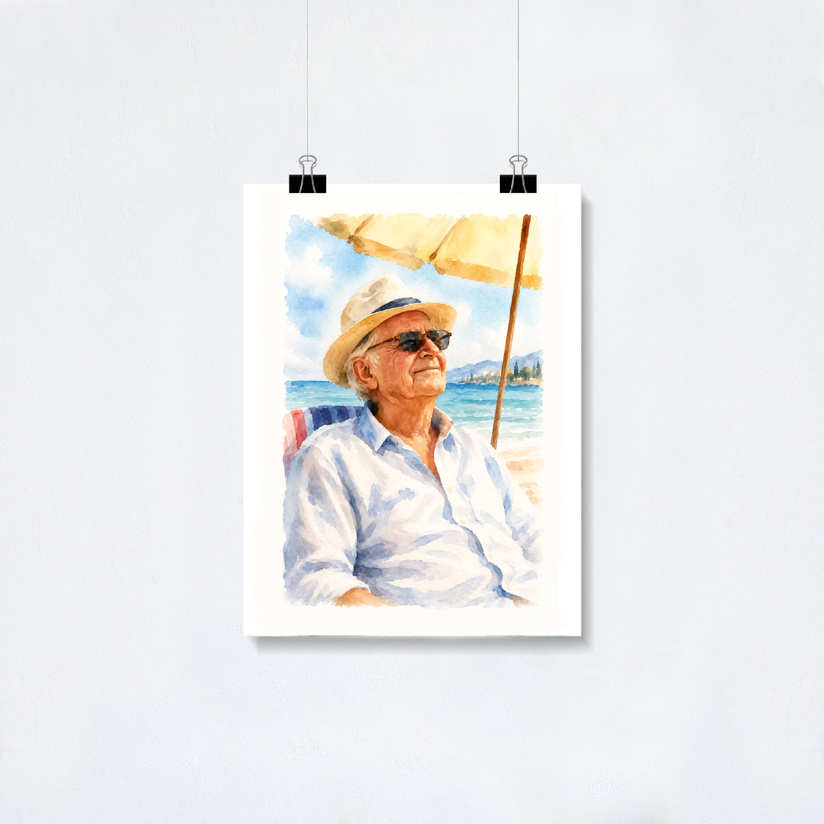 Custom Watercolor Portrait