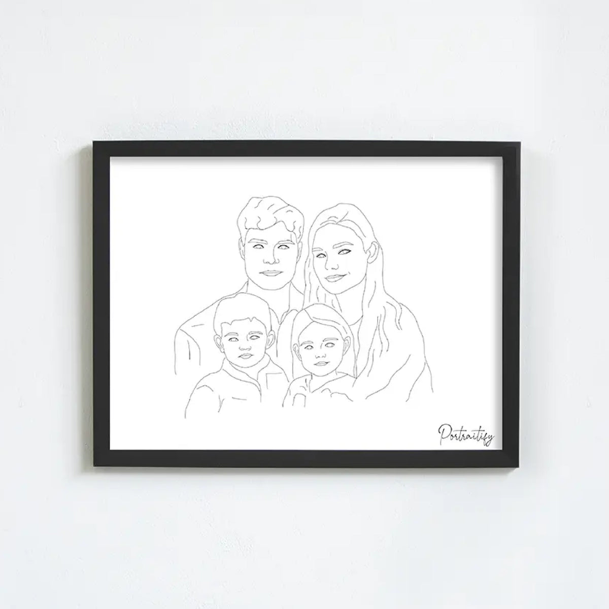 Custom Line Art Portrait
