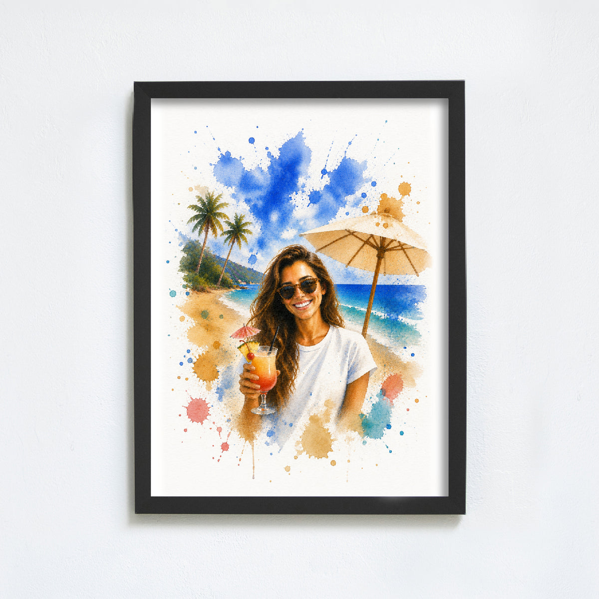 Custom Watercolor Portrait