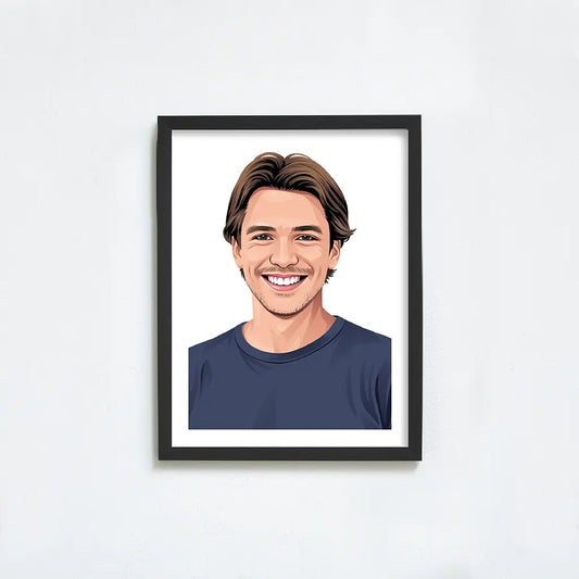 Custom Modern Male Portrait