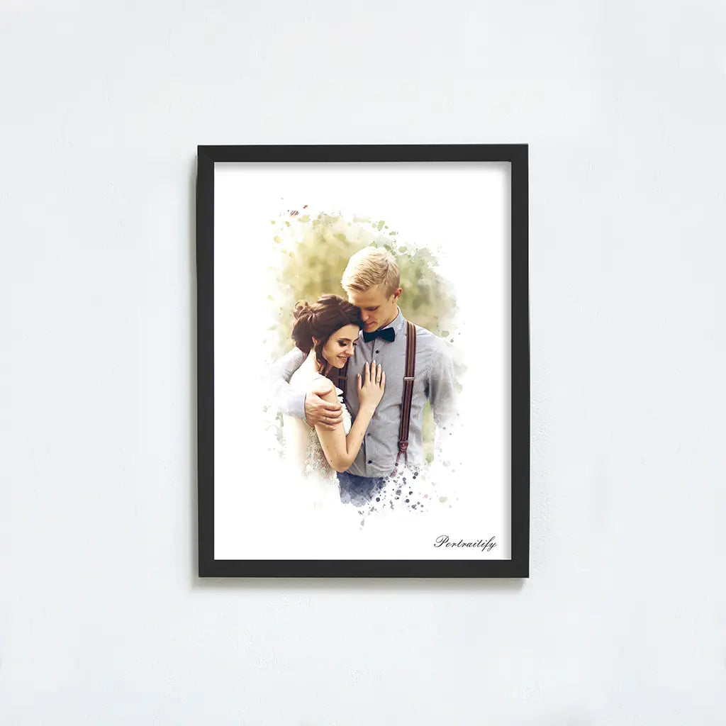 Custom Watercolor Portrait