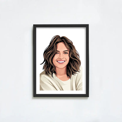 Custom female modern portrait