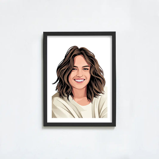 Custom female modern portrait