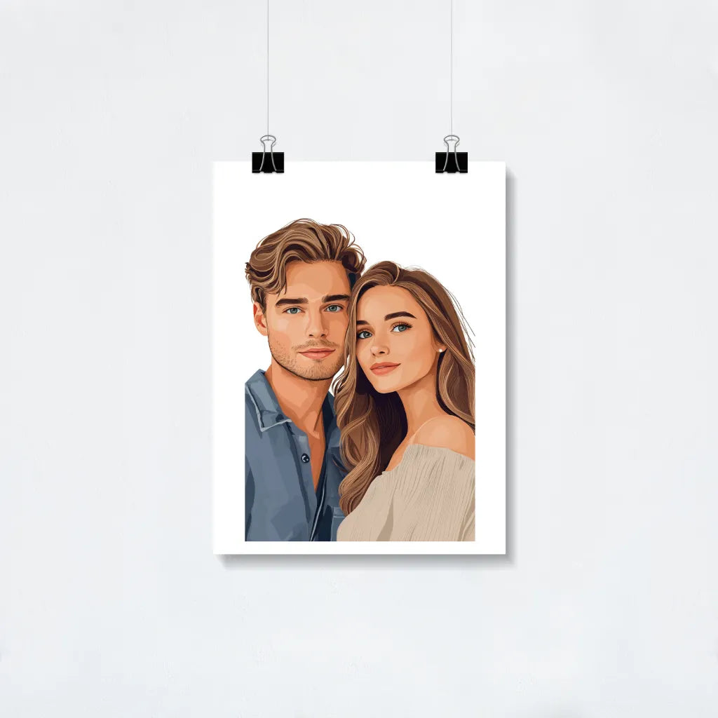 Custom Modern Portrait Poster