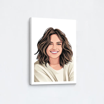 Modern Woman porrait Canvas