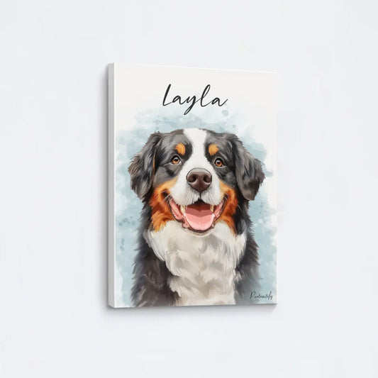 Custom Watercolor Pet Portrait