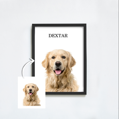 Custom Realistic Pet Portrait